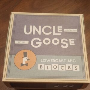 Uncle Goose Lowercase ABC Blocks 26 Blocks